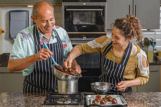 Theory session led by a chef tutor